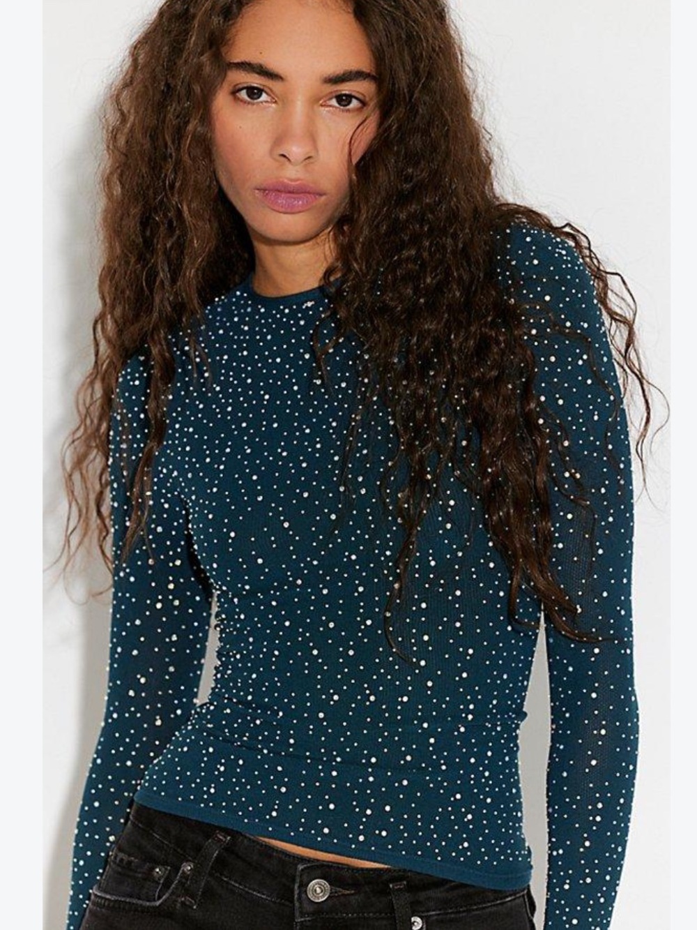Free People Night Sky Long Sleeve Top
Size M/L